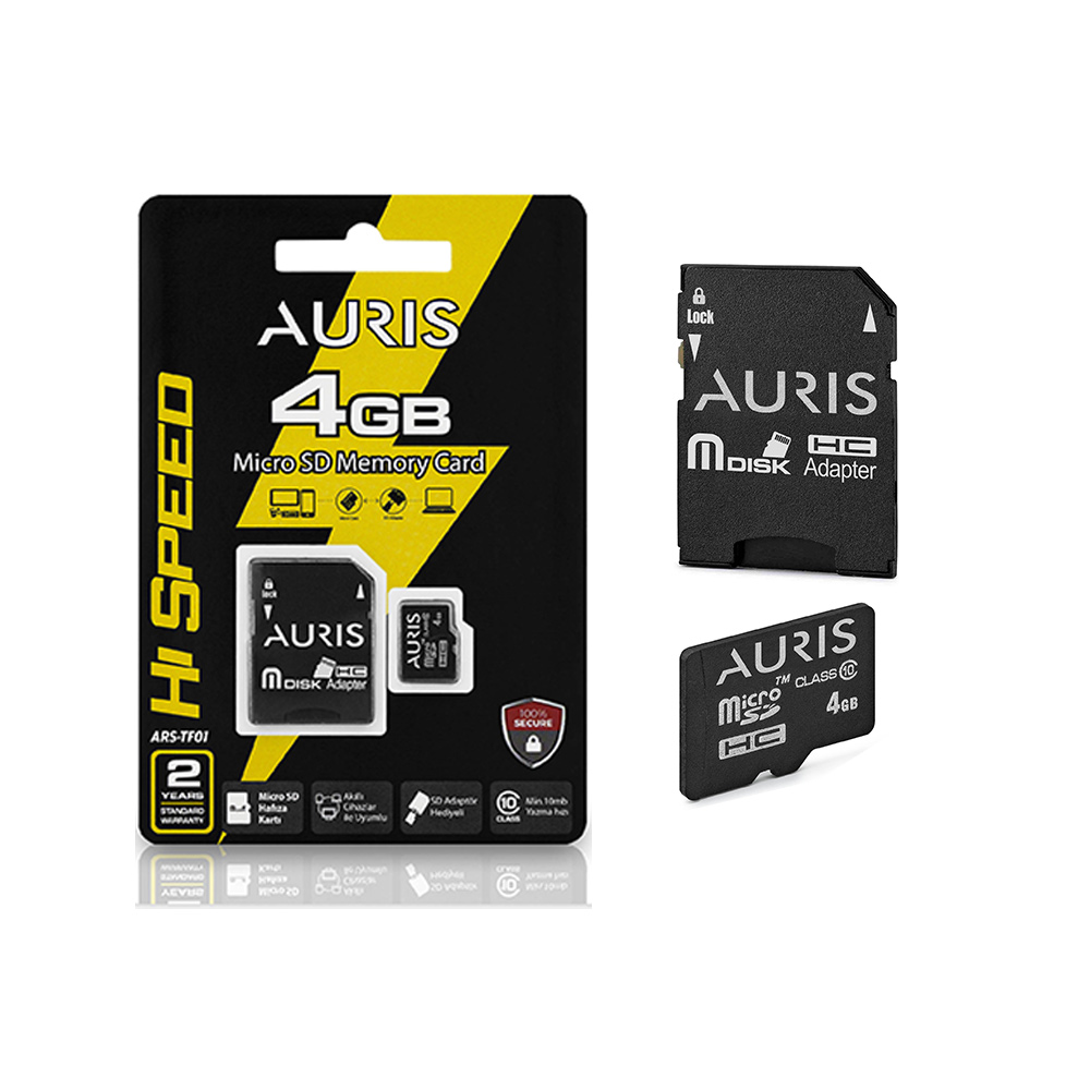 AURİS 4GB MİCRO SD HAFIZA KARTI